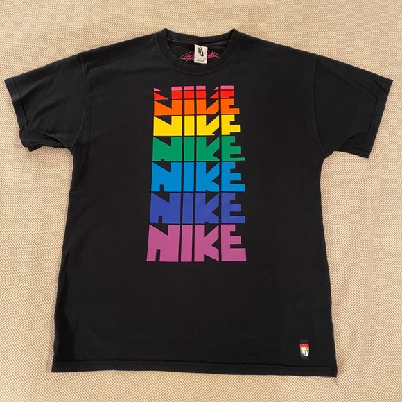 2018 NikeLab Be True LE Gilbert Baker T Shirt - Picture 1 of 8